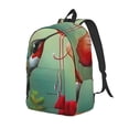 thumbnail image 1 of Fotbe Hummingbird Floral Paradise Mochila de Lona con Estampado, Mochila Duradera, Mochila Versátil de Alta Calidad, Mochila Compacta Vintage-Small, 1 of 5