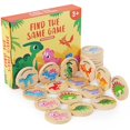 thumbnail image 1 of Juegos de Mesa, Juego de Memoria Para NiñOs, 24 Piezas Tarjetas A Juego de Dinosaurio Actividad Educ, 1 of 6
