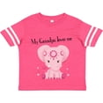 thumbnail image 3 of Inktastic Aditi My Grandpa loves me Pink Elephant beautiful Girls Toddler T-Shirt, 3 of 5