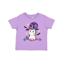 Inktastic Halloween Girls Unicorn Witch Girls Toddler T-Shirt