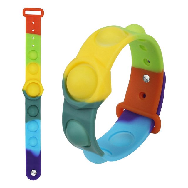 BR Juguete portátil de la persona agitada de la pulsera del alivio de tensión para los niños