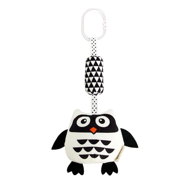 Juguetes Para Cochecito De Bebé, Juguete Para Bebé Recién Nacido, Sonajeros Colgantes En Blanco Y Negro, Juguetes Para Asiento De Coche De Cuna Infantil, Juguetes De Peluche Suaves Methold FN006929-02