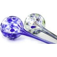 thumbnail image 3 of Imperial Home Self Watering Globes Hand-Blown Glass Plant Watering Devices, 2-Pack, 3 of 7