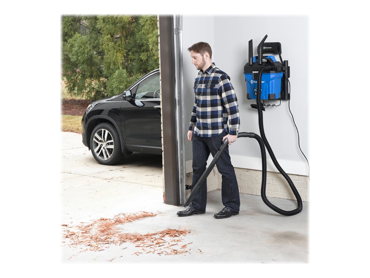Wall Mount Wet/Dry Vacuum, Remote 