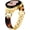 Gold, variant on 20mm Width Bling Bands for Samsung Galaxy Watch 7/6/5/4 40mm 44mm, No Gap Lightweight Classy Galaxy Watch FE 40mm Resin Strap, Galaxy Watch 6/4 Classic Metal Resin Bracelet for Women