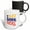 Multicolor, variant on 3drose, Image of I Just Work Here Quote, 11oz Two-tone Red Mug