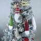 thumbnail image 5 of RV Juego de 10 adornos colgantes de gnomo para árbol de Navidad, gnomos de felpa hechos a mano, elfo sueco de Papá Noel, decoraciones colgantes para el hogar, decoración navideña, 5 of 5