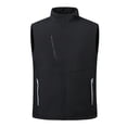 thumbnail image 6 of Youthup Men's Quilted Vest with Stand Collar - Wind-Resistant Thickened Sleeveless Jacket for Business Casual & Commuting, 6 of 14