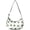 Alien Head White Pattern, variant on Alien Head White Pattern Hobo Shoulder Bag, Daily Shoulder Handbag with Adjustable Strap, Water Resistant Gift Ideas for Walking Travel Shopping