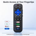 3-Pack Replacement Remote Control for Roku TV, Compatible with TCL ...