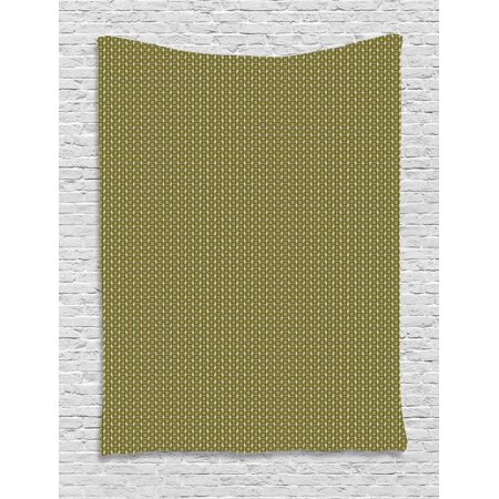 Vintage Tapestry Geometrical Simple Exotic Vertical Borders With Stripes And Zigzag Wall Hanging For Bedroom Living Room Dorm Decor 40w X 60l