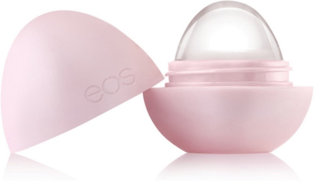 EOS Crystal Lip Balm Sphere, Hibiscus Peach .25 oz