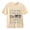 1 Beige, variant on Gyujnb Graphic Print Short Sleeve Tees School Days Celebration Casual Crew Neck T-Shirt (Unisex),2-3 Years