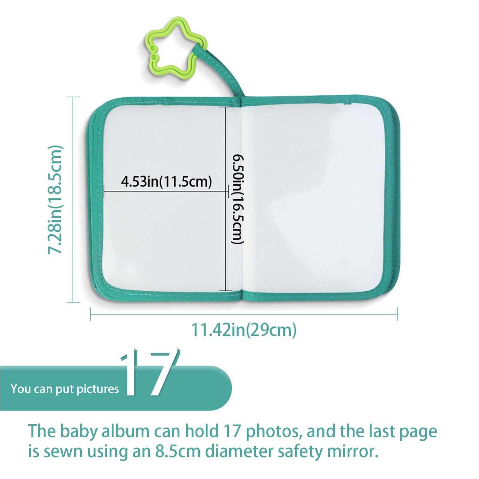 D First Year Cloth Photo Book For Newborn Baby Giraffe Family Babies Photo Album As A Keepsake For First Memory