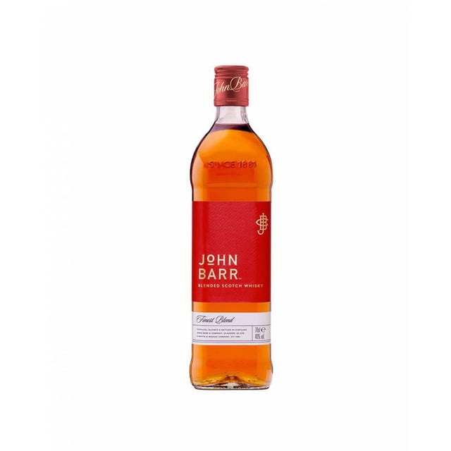 Caja de 12 Whisky John Barr Blend Finest 750 ml John Barr Blend Finest