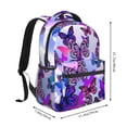 thumbnail image 2 of Fotbe Flying Butterflies Mochila Casual con Estampado para Escuela, Viajes y Actividades al Aire Libre - Duradera, Ligera y Cómoda, 2 of 5