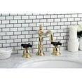 thumbnail image 2 of Kingston Brass KS1972PKX Duchess Widespread Bathroom Faucet with Brass Pop-Up, Polished Brass, 2 of 2