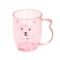 thumbnail image 2 of Toothbrush Holder Toothbrush Cup Bear Mouthwash Cups Transparent Brush Teeth Wash Cup, 2 of 6
