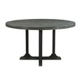 thumbnail image 2 of HomeRoots 521860 54 in. Black Solid Wood Dining Table, 2 of 3