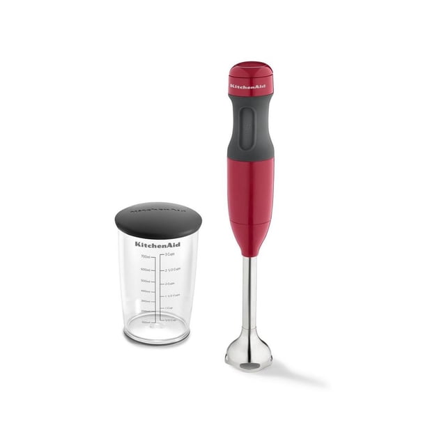 Batidora Manual de Immersion KitchenAid KHB1231ER de 2 Velocidades Rojo KitchenAid Batidora Mano Vertical