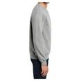 thumbnail image 3 of Yellow Rooster Men's Core Fleece Classic Crewneck Sweatshirt Athletic Heather L, 3 of 6