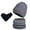 Dark Gray, variant on Womens Winter Hat Mens Hats Winter Three Piece Knitted Hat Men's And Women's Hat Bib Gloves Ear Protectors Woolen Hat