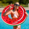 thumbnail image 2 of Flotador de piscina para adultos, flotador inflable para piscina, anillo de natación para piscina, balsa inflable grande para playa de verano para diversión acuática para niños y adultos., 2 of 5