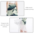 thumbnail image 2 of Whale Stylish Summer Chiffon Beach Dress with Polyester Straps - Women's Summer Dresses, 2 of 6