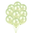 thumbnail image 1 of 20pcs 12 pulgadas globos de cumpleaños de látex boda globos suministros de decoración del partido (verde claro), 1 of 5