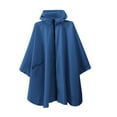 thumbnail image 3 of LONKITO Mens Rain Poncho Waterproof Raincoat Hooded for Adults Women with Pockets, 3 of 6