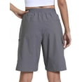 thumbnail image 4 of Women's Hiking Cargo Shorts Quick Dry Lightweight Shorts for Travel Athletic, 4 of 6