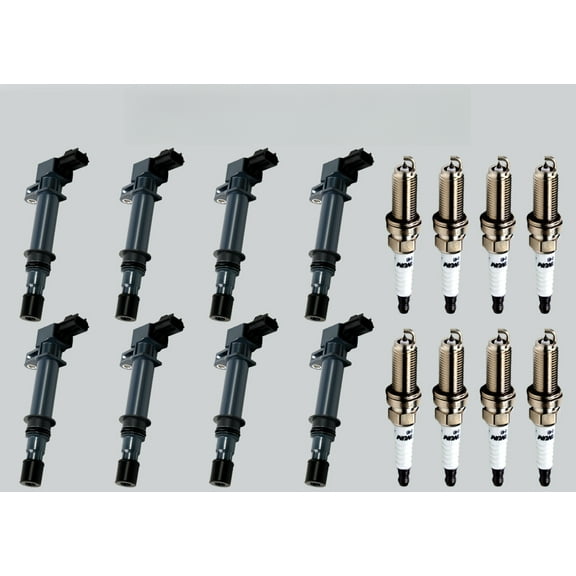 8X  Ignition Coil   8X Iridium Spark Plugs For Dodge Ram 1500 Jeep 4.7L UF270