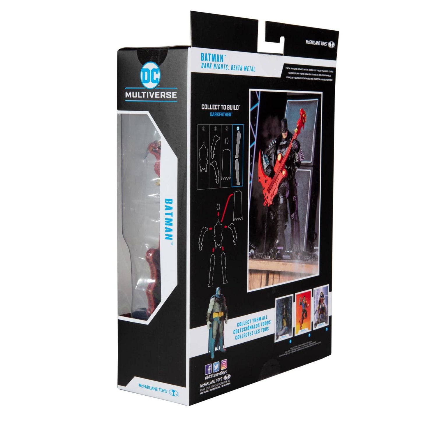 McFarlane Toys - DC Multiverse - Dark Nights Death Metal - Batman Figure with Build-A Darkfather Pieces