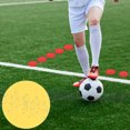 thumbnail image 4 of Uxcell Spot Markers 4 Inch, Non-Slip Floor Dots Agility Markers Flat Field Cones Poly Dots, Yellow 12 Pcs, 4 of 7