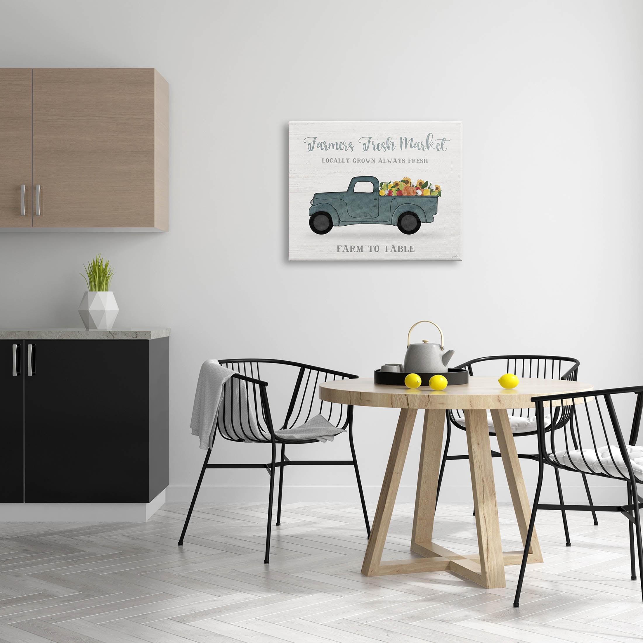 Stupell Industries Farmers Fresh Market Truck Graphic Art Gallery Wrapped Canvas Print Wall Art, Design by Natalie Carpentieri