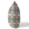 thumbnail image 6 of Flowers of Strength Indoor/Outdoor Pillow in Brown Blue 20x20, 6 of 9
