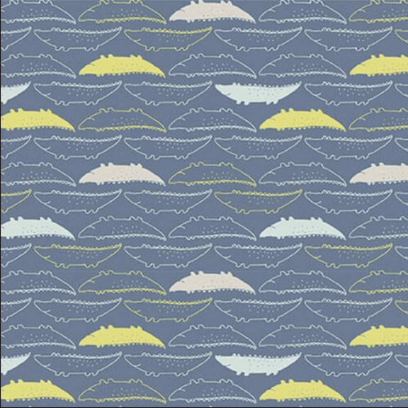 Studio E Safari Sunrise Alligator Allover Cotton Fabric by The Yard