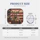 thumbnail image 3 of Fotbe Patriotic Deer Soldier Salute Juego de 2 Piezas de Parasoles para Parabrisas | Bloqueador Solar para Auto | Accesorios Plegables para Protección Solar Interior-Medium, 3 of 6