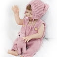 thumbnail image 5 of JRLCGYP Reborn Baby Dolls - 20" Realistic Full Body Silicone Baby Girl with Dimples, Newborn Sleeping Smile, Christmas Gift Set for Kids 3+, 5 of 9