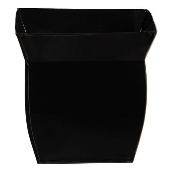 Nearly Natural 8" Fluted Metal Square Planter