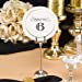 thumbnail image 5 of Hortense B. Hewitt Golden Elegance Table Number Cards, 5.5-Inches, Black/Gold, 5 of 5