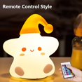 thumbnail image 1 of Cute Mini Night Light Lamp Silicone Led Bedroom Kids Gift, 1 of 5