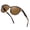 tea tofu*tea, variant on Classic Solid Black Cat Eye Sunglasses for Women, Soft Rounded Edges to Slim All Kinds of Face Shapes