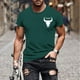 thumbnail image 1 of Tops para hombre, blusas y camisas de cuello redondo y manga corta para hombre, camisetas casuales de moda para hombre, blusas deportivas de cuello redondo y manga corta, blusas de poliéster para homb, 1 of 5