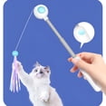 thumbnail image 2 of BESTSKY Interactive Cat Toy,Gentle Laser Beam Cat Toys Interactive,Safe Eye Care Play Kitten Toys,Pink, 2 of 4