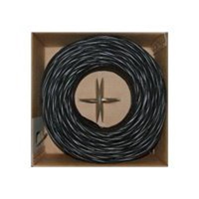 CableWholesale.com - Bulk cable - 1000 ft - UTP - CAT 6 - solid - black