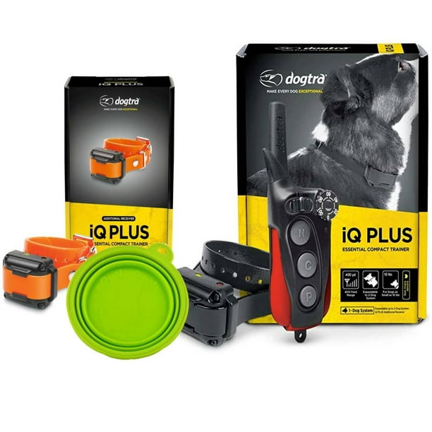 Dogtra iQ Plus Rechargeable Waterproof 400Yard Remote 12 Dog