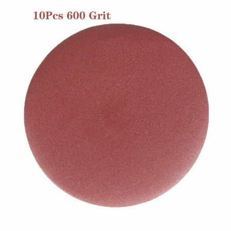 

10pcs 5inch/125mm 40-2000Grit Round Shape Disk Sand Sheets Sandpaper Polishing