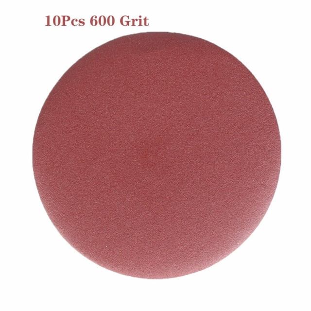 10Pcs 5Inch 125Mm Sanding Discs Hook Loop Sandpaper Abrasive 40-2000Grit Round Shape Disk Sand Sheets Sandpaper For Polishing