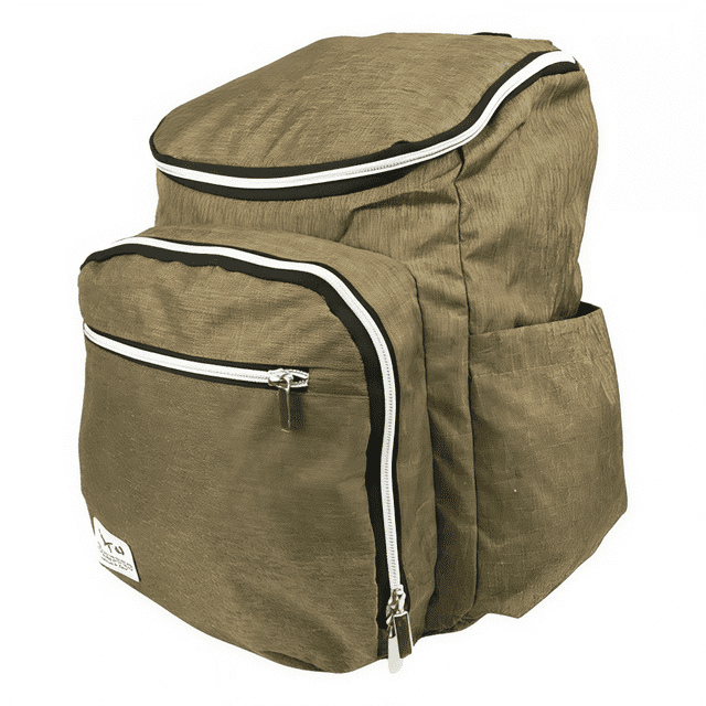 MOCHILA PAÑALERA PREMIUM 3 EN 1 COLOR CAFÉ LISO